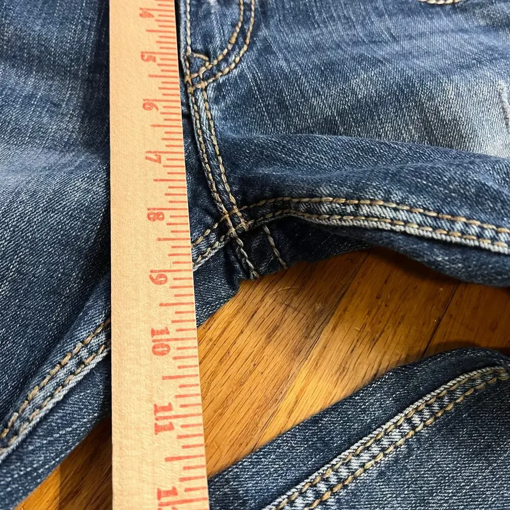 silver jeans